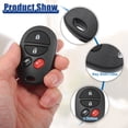 thumbnail image 3 of Mando a distancia de entrada sin llave Unique Bargains 315 MHz para Toyota Highlander 2008-2013 GQ43VT20T negro, 3 of 7