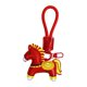 thumbnail image 4 of Llavero de caballo ligero y portátil de piel sintética para bolsos. lingote, 4 of 7