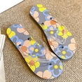 thumbnail image 5 of ibiyuan Women Flip Flops Platform Thong Sandals Non- Woven Sole Women House Slippers Cushioned Women Shoes for Beach,travel,water or Poolside, 5 of 6