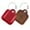 Brown + Red, variant on [2 Pack] Fintie Genuine Leather Case for Tile Mate (2022/2020/2018/2016), Tile Pro (2020/2018), Tile Sport, Tile Style, Cube Pro Key Finder Phone Finder, Anti-Scratch Skin Cover with Keychain