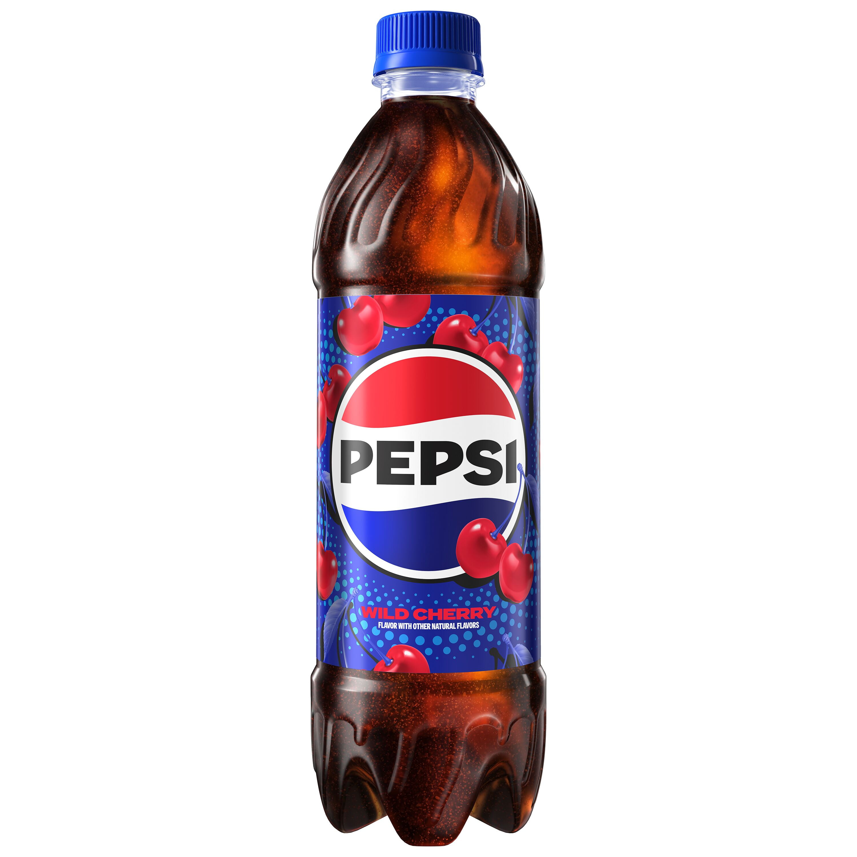 Pepsi, Cola, Wild Cherry Soda, 16.9 fl oz, 6 Pack Bottles