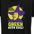 thumbnail image 3 of The Wizard Of Oz - Green With Evil - Women's Short Sleeve Graphic T-Shirt, 3 of 5