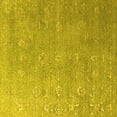 thumbnail image 1 of Ahgly Company Machine Washable Indoor Square Persian Yellow Bohemian Area Rugs, 7' Square, 1 of 4