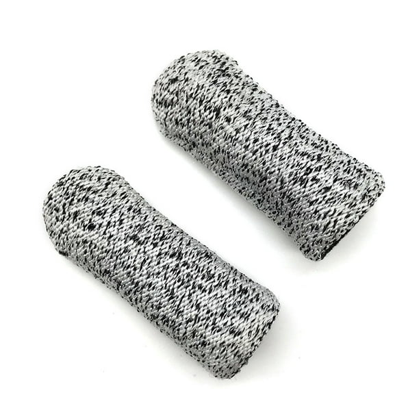 20 piezas de cunas para dedos, protectores de mangas para dedos, fundas para dedos reutilizables, cunas de protección para dedos para trabajos de cocina, suministros de escultura