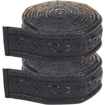 180" x 2" Black 3D Peel Stick Foam Molding Trim Self Adhesive Stick Flexible Sticky Wall Edging Lines Baseboard Wall Base Moulding Trim