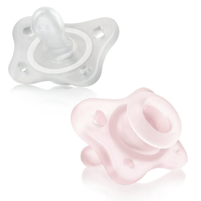 Chicco Chupón Physio Micro Rosa SIL 0-2M - 2UN