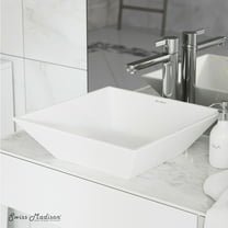 St. Tropez Square Ceramic Vessel Sink