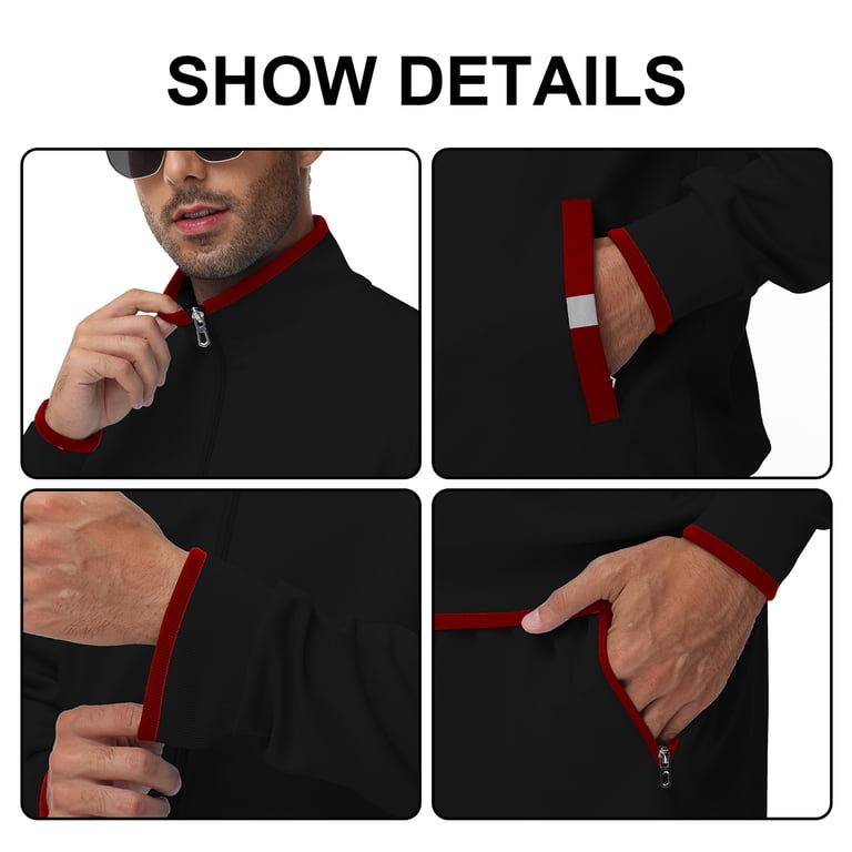 Weilanxin Men's 2-Piece Tracksuit Set photo 6
