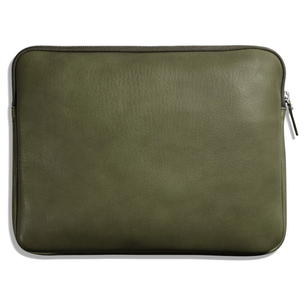 Shinola 13" Laptop Portfolio Leather Zippered Pouch