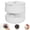 White, variant on Mini Bag Sealer, Portable Bags Resealer Handheld, 2 in 1 Mini Bag Sealer