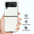 thumbnail image 6 of Allytechgroup Stylish Phone Case for Samsung Galaxy Z Flip 4, Hand Wrist with Silk Anti-Scrath Shockproof Bumper Slim Back Cover Case for Girls Women, White, 6 of 8