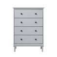 thumbnail image 4 of Tall 4 Drawer Dressers, Modern Dresser Chest of Drawers, 4 Drawer Dresser, Tall Wood Dresser Storage Cabinet for Living Room, Entryway, Hallway, 4 of 7