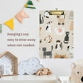 thumbnail image 6 of FMSHPON Cat Childish Clipboard Hardboard Wood Nursing Clip Board and Pull for Standard A4 Letter 13x9 inches, 6 of 7