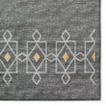 thumbnail image 3 of Addison Rugs Indoor/ Outdoor Addison Yuma Southwest Motif Washable Area Rug 3' x 5' - Gray, 3 of 9