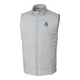thumbnail image 2 of Men's Cutter & Buck  Gray Hartford Yard Goats Stealth Hybrid Quilted Full-Zip Windbreaker Vest, 2 of 3
