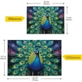 thumbnail image 5 of Dreamtimes Peacock Painting Jigsaw Puzzles 1000 Piece for Adults Large Puzzle Game Challenging Family Puzzle Game for Adults Teens 29.5" x 19.7", 5 of 7