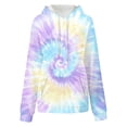 thumbnail image 7 of ShiShine Hoodies for Women Tie-dye Oversized Pullover Gradient Long Sleeve Fall 2025 Clothes, 7 of 7