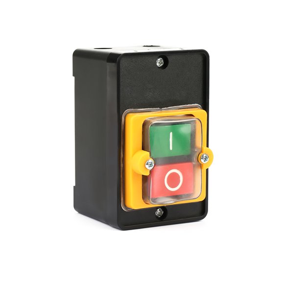 Interruptor De Botón De Encendido/Apagado Ka0-10Kh Ac 220V/380V 50Hz/60Hz Interruptor De Botón A Prueba De Agua Y Polvo Fácil De Operar Interruptor De Encendido/Apagado Negro Advancent TO004958-00