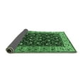 thumbnail image 2 of Ahgly Company Indoor Rectangle Oriental Emerald Green Industrial Area Rugs, 6' x 9', 2 of 4