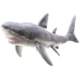 thumbnail image 1 of VIAHART Sammy The Shark | Peluche de animal de peluche blanco de 3 pies de largo | por Tiger Tale Toys VIAHART 854857003406, 1 of 1
