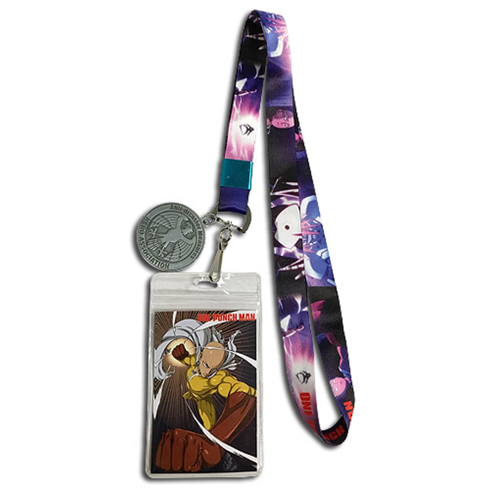 Lanyard One Punch Man Saitama Vs Boros New Licensed Ge37866 