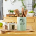 thumbnail image 2 of DII Kitchen Accessories Retro Collection Ceramics, Utensil Holder, Jadeite, 2 of 3