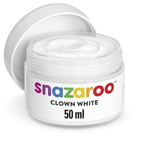 Snazaroo Face Paint Clown White, 50ml
