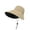 Khaki, variant on UPF 50+ Sun Wide Brim Hat Outdoor Summer Beach Travel Packable Visor For Gardening Hiking