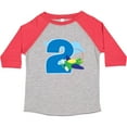thumbnail image 3 of Inktastic 2nd Birthday Airplane Boys 2 Year Old Boys Toddler T-Shirt, 3 of 5