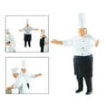 thumbnail image 4 of Cocinero Chef s personas modelo ferrocarril Zulema diseño s miniatura 1:64, 4 of 8