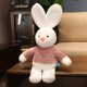 thumbnail image 2 of Cute Rabbit Plush Toy / T-Shirt Little White Rabbit Doll / Pillow / Children's Birthday Gift / Home Decoration zhangyuxiang LED, 2 of 2