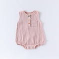 thumbnail image 6 of THDHVS Baby Girl Outfits,Newborn Girl Clothes,aby Unisex Baby Cotton Sleeveless Bodysuits Pink 3-6 Months, 6 of 7