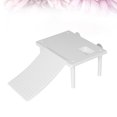 thumbnail image 1 of HEALEEP turtle tank basking platform Turtle Climbing Platform White Plastic Sunbathing Living Environment 1Pcs, 1 of 8