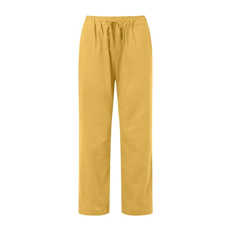 パンツ DONDUP Woman Pants Yellow Cream DP789IF0041DXXX 004 Women's Pants | Dondup
