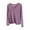 Purple, variant on Underwear Women Ultra-Soft Long Johns Set Base Layer Women's Color Long-sleeved V-neck Undershirt Top,Yellow,L