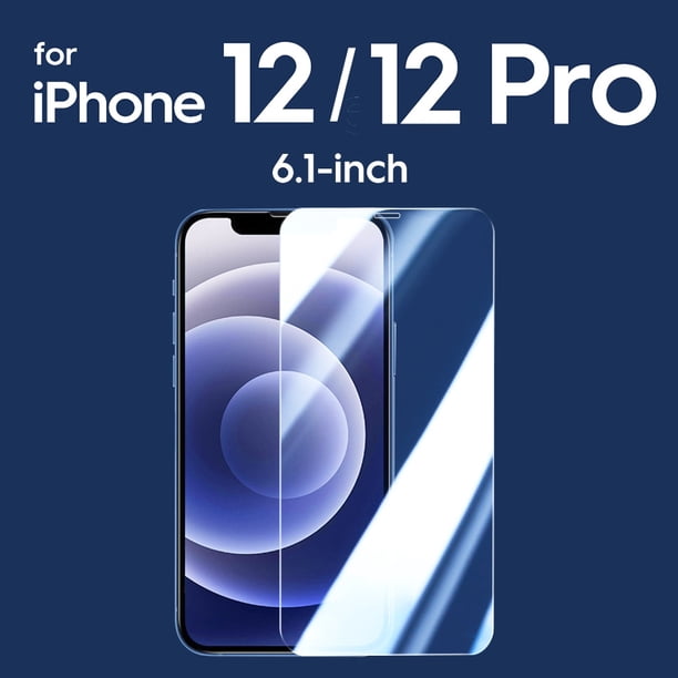 SmartDevil 1 2 4 piezas Protector de pantalla para iPhone 14 Pro Max 13 12 11 Mini Vidrio templado X XS XR HD Frontal 9H Fácil de instalar Deng Xun unisex