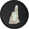 New Hampshire - Streets Travel Map Spare Tire Cover Jeep RV 31 Inch