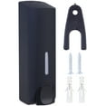 thumbnail image 6 of WRISTBIQUE Black Wall-Mounted Soap Bottle Easy Installation Bathroom Storage 1Pc, 6 of 10