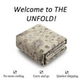 thumbnail image 3 of COZONY Washable Runner Rug, Beige 2x6ft, Floral Soft Low Pile Non-Slip Carpet for Hallway, Entryway, or Bedroom, 3 of 6