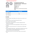 thumbnail image 2 of Front Brake Pad and Rotor Kit - Compatible with 2014 - 2018 Kia Soul 2015 2016 2017, 2 of 2