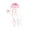 Red, variant on HHBEAUTY Glowing Black Light Jellyfish Aquarium Decoration, Floating Freshwater Decor – Relaxing Ocean Scene Night Light for Kids and Adults