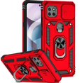 thumbnail image 1 of Estuche GANGXUN para Motorola Moto One 5G Ace, soporte giratorio 360°, estilo mecánico y magnético, 1 of 5