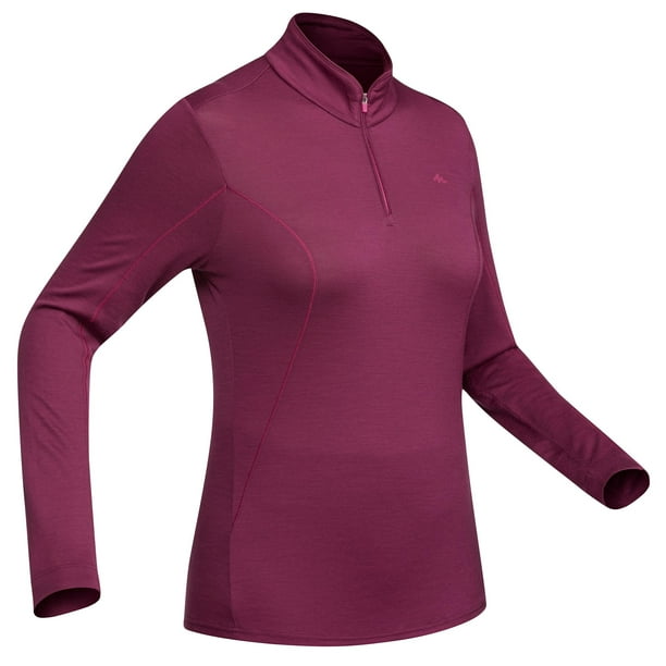 forclaz trek 500 merino zip