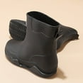 thumbnail image 6 of Womens Mens Rain Boots Waterproof Rubber Chelsea Shoes Outdoor Garden Walking Fishing Water Shoes Ankle Boots High-Performance Shoes for Farming, 6 of 8
