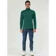 thumbnail image 3 of INSPIRE CHIC Chandail à Col Roulé pour Homme à Manches Longues Extensible Coupe Ajustée, 3 of 7