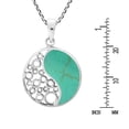 thumbnail image 6 of Sacred Balance Yin and Yang Abalone Shell Inlay Sterling Silver Necklace, 6 of 6