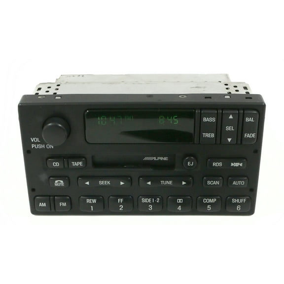Restored 2000-2002 Lincoln OEM Navigator AM FM Radio Cassette Player Part YL7F-18C870-JA (Refurbished)