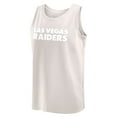 thumbnail image 2 of Men's Fanatics Cream Las Vegas Raiders Elements Tank Top, 2 of 3