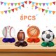 thumbnail image 4 of Béisbol Fútbol Baloncesto Mesa Centríacos Panal Decoraciones Fiesta Cumpleaños 8/16pcs para Amantes Del Deporte, 4 of 9