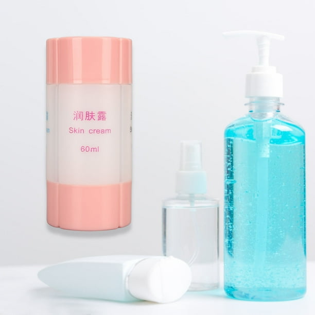 Botella De Ducha, 4 En 1, Dispensador De Viaje De Plástico Resistente, Multiusos Para Oficina